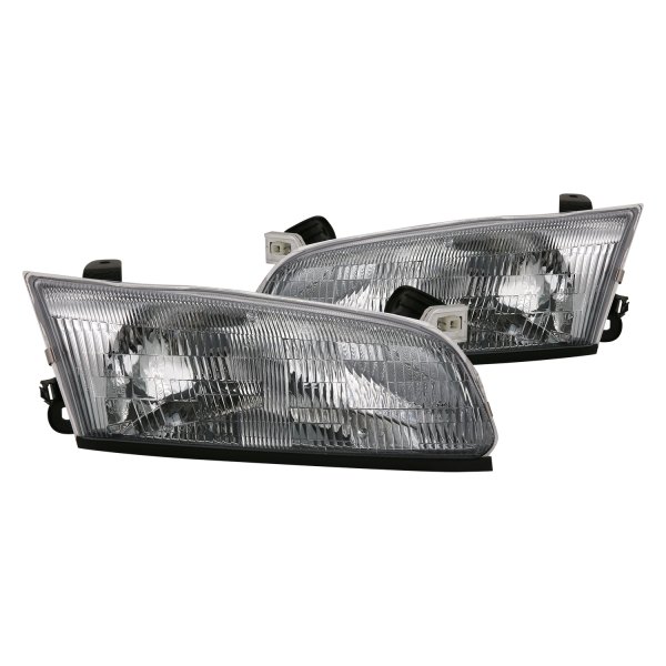 CG® - Chrome Factory Style Headlights, Toyota Camry