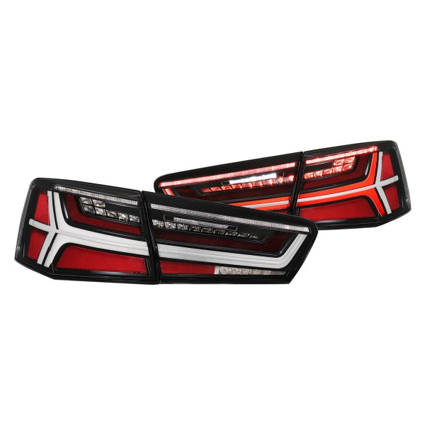 CG® - Black Sequential Fiber Optic LED Tail Lights