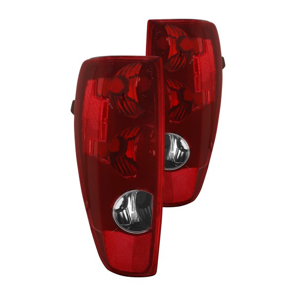 CG® - Chevy Colorado 2006 Chrome/Red Factory Style Tail Lights