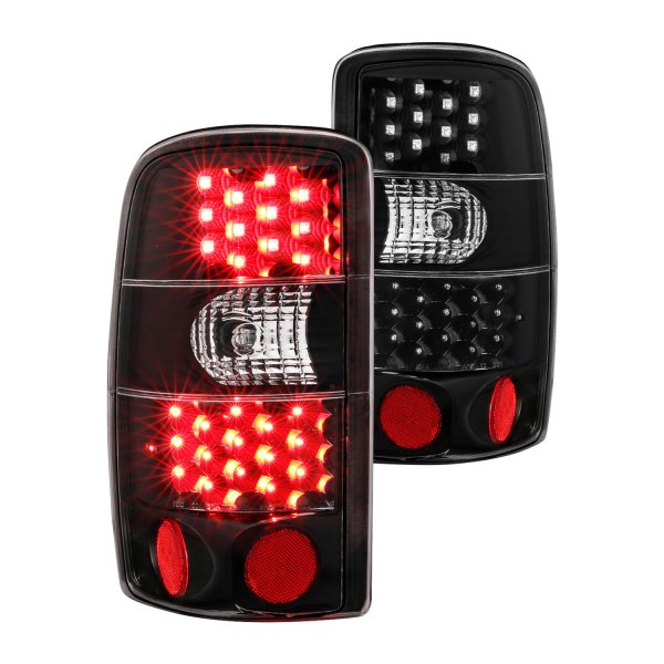 CG® - Black LED Tail Lights, Chevy Suburban
