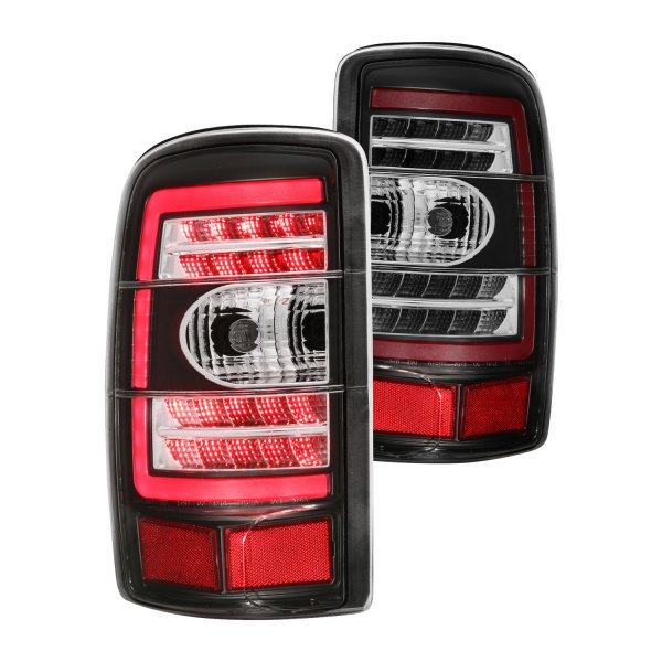 CG® - G3 Black LED Tail Lights, GMC Yukon Denali