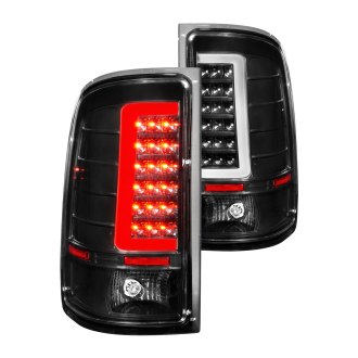 2008 GMC Sierra 1500 Custom LED Tail Lights | Bolt On, Smoke - CARiD.com