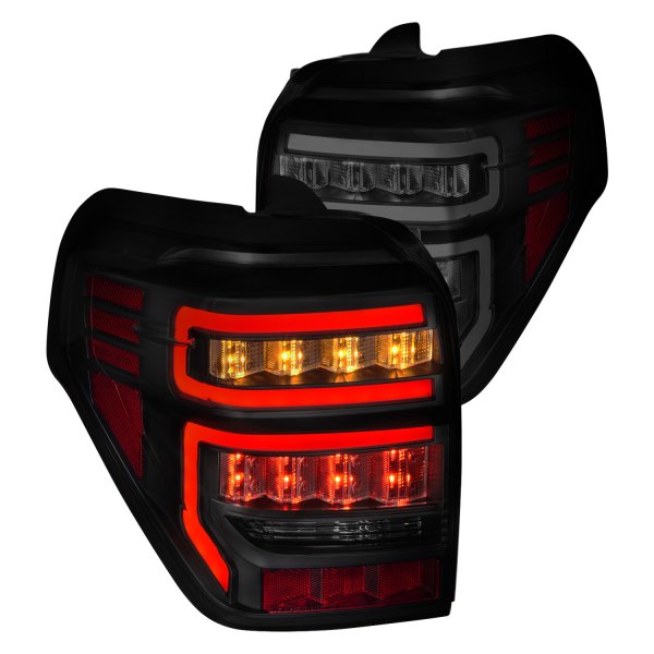 CG® - Blac/Smoke Fiber Optic LED Tail Lights, Toyota 4Runner