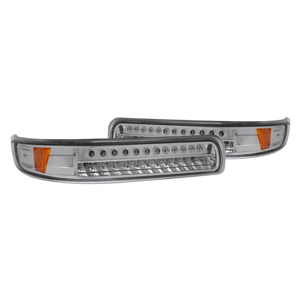 CG® - Chrome LED Turn Signal/Parking Lights, Chevy Silverado