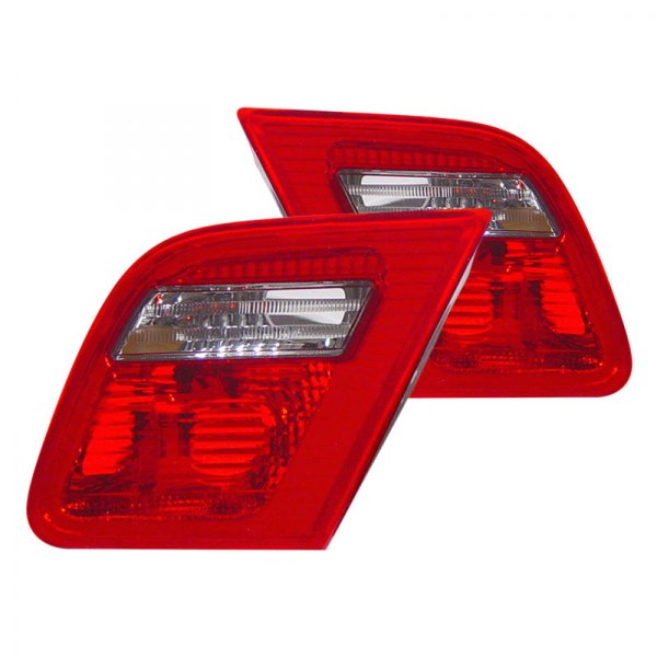 CG® - Chrome Red/Smoke Euro Tail Lights, BMW 3-Series
