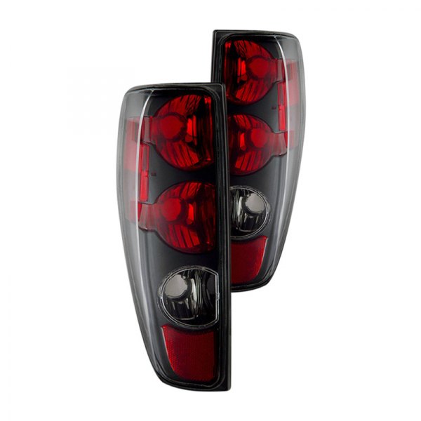CG® - Black/Red Euro Tail Lights, Chevy Colorado