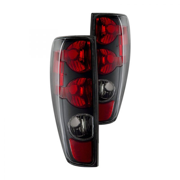 CG® - Black Red/Smoke Euro Tail Lights, Chevy Colorado