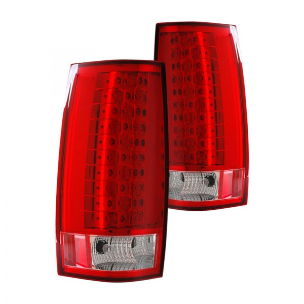 CG® - G4 Chrome/Red LED Tail Lights