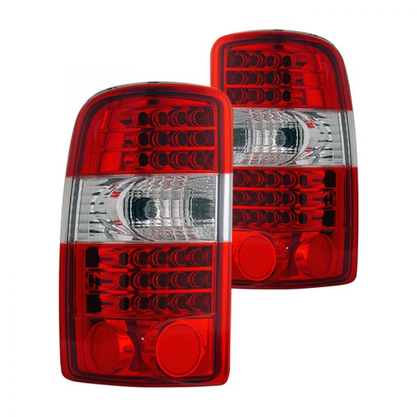 CG® - G2 Chrome/Red LED Tail Lights