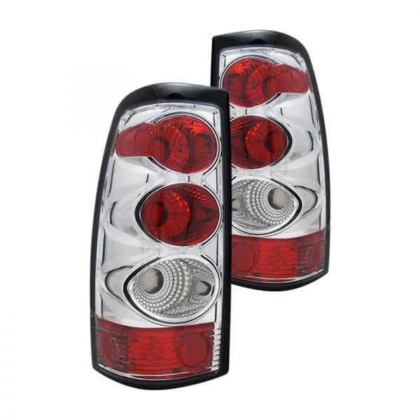 CG® - Chrome/Red Euro Tail Lights