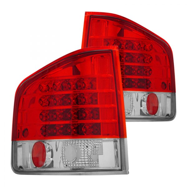 CG® - Chrome/Red LED Tail Lights