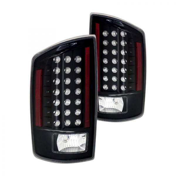 CG® Dodge Ram 1500 / 2500 / 3500 2007 Black LED Tail Lights