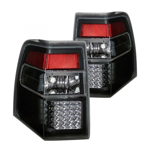 CG® - Black/Red LED Tail Lights, Ford Expedition