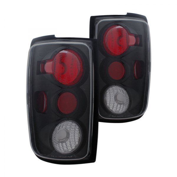 CG® - G2 Black Red/Smoke Euro Tail Lights, Ford Expedition
