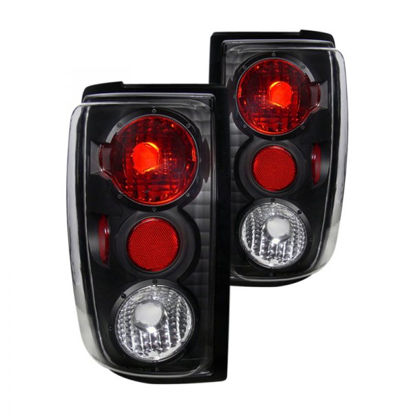 CG® - G2 Black/Red Euro Tail Lights, Ford Expedition
