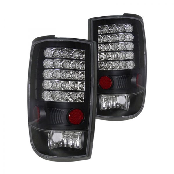 CG® - Black LED Tail Lights, Ford Expedition