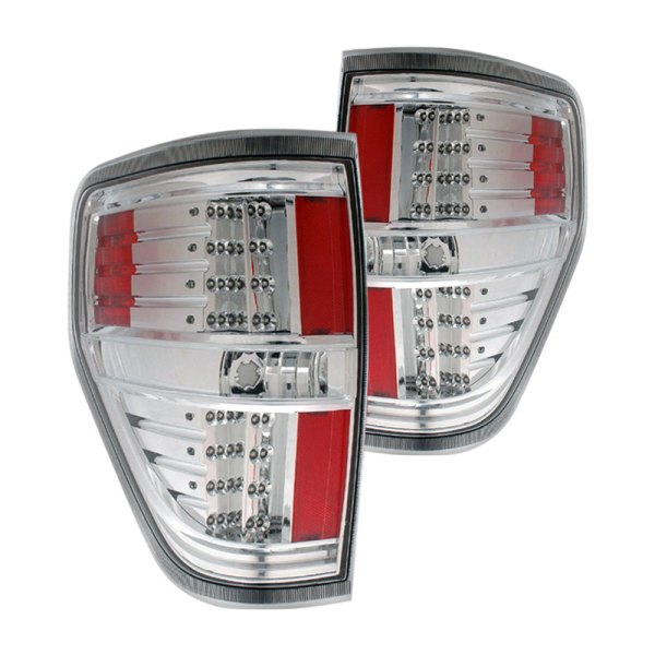 CG® - Chrome LED Tail Lights, Ford F-150