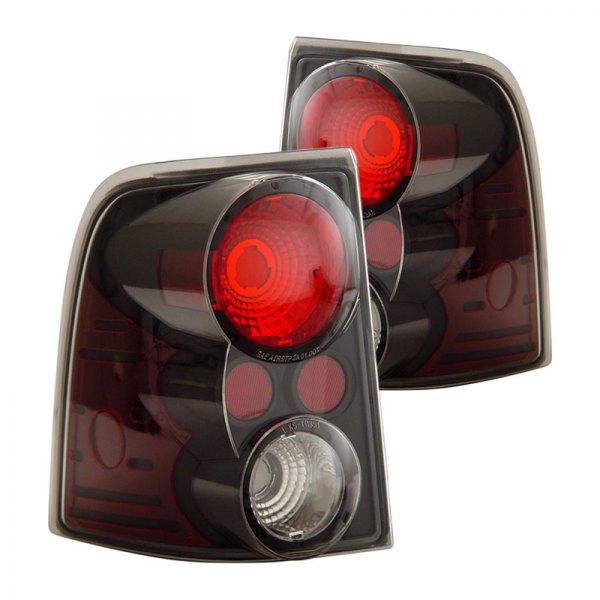 CG® - Black/Red Euro Tail Lights, Ford Explorer