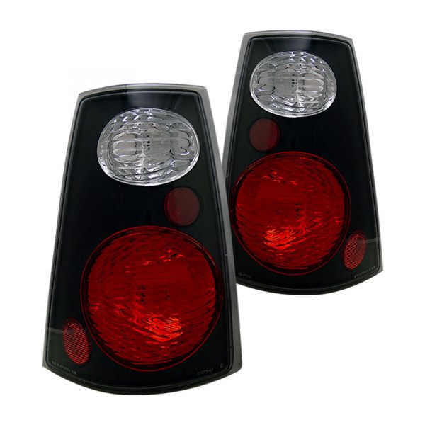 CG® - Black/Red Euro Tail Lights, Ford Sport Trac