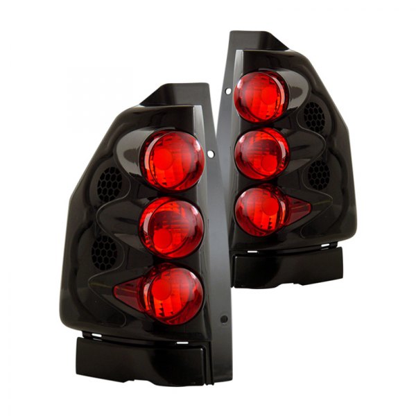 CG® - Black/Red Euro Tail Lights, GMC Envoy