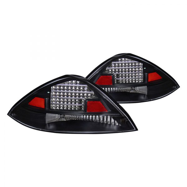 CG® - Black LED Tail Lights, Honda Accord