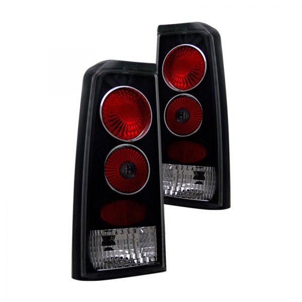 CG® - Black/Red Euro Tail Lights, Scion xB