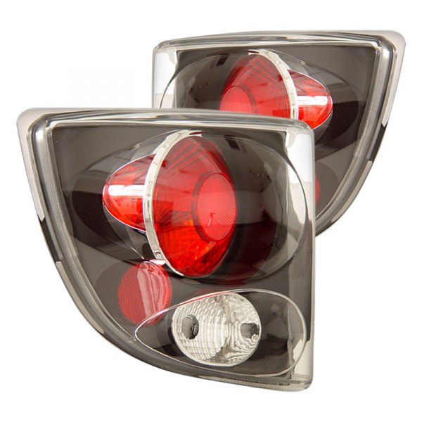 CG® - Black/Red Euro Tail Lights, Toyota Celica