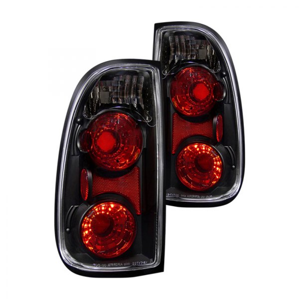 CG® - Black/Red Euro Tail Lights, Toyota Tundra