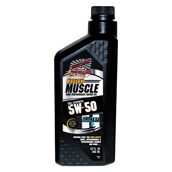Champion Brands® - Modern Muscle™ SAE 5W-50 Synthetic Motor Oil, 1 Quart