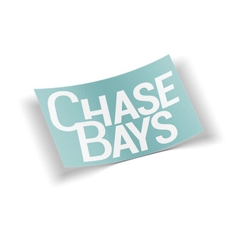 Chase Bays® - "Chase Bays" Die Cut Sticker