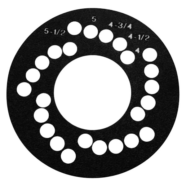 Chassis Engineering® - Multi-Purpose Bolt Circle Template