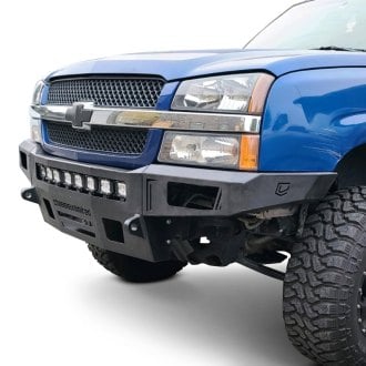 2004 Chevy Silverado Custom 4x4 Off-Road Steel Bumpers – CARiD.com