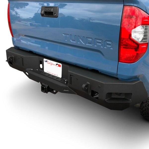 Chassis Unlimited® - Octane Full Width Rear HD Black Powder Coated Bumper