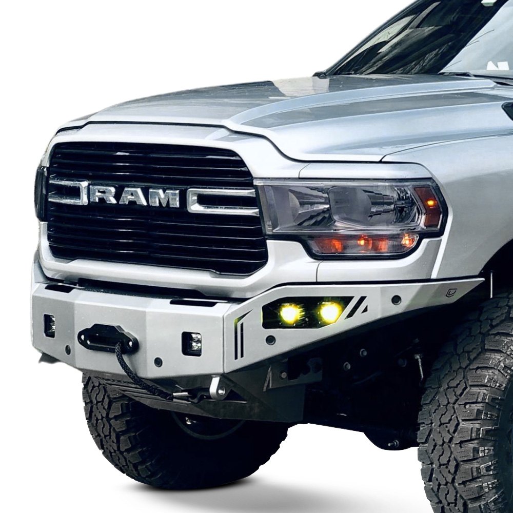 Chassis Unlimited® Ram 2500 2020 Octane Full Width Blacked Front Winch Modular Bumper