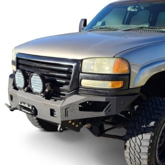 2005 GMC Sierra Custom 4x4 Off-Road Steel Bumpers – CARiD.com