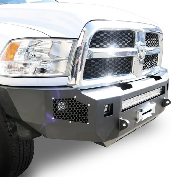 Chassis Unlimited® - Proform Full Width Front HD Black Powder Coated Bumper