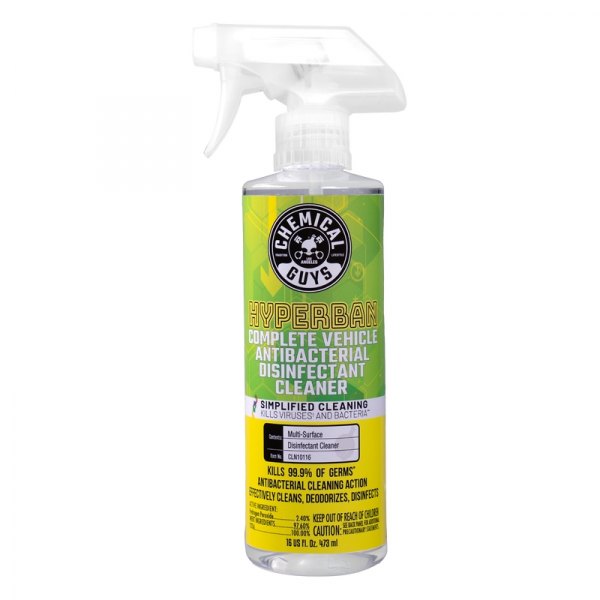 Chemical Guys® - 16 oz. Hyperban Complete Vehicle Antibacterial Disinfectant Cleaner