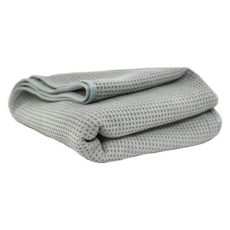 Chemical Guys® - 36" x 25" Waffle Weave Gray Microfiber Drying Towel