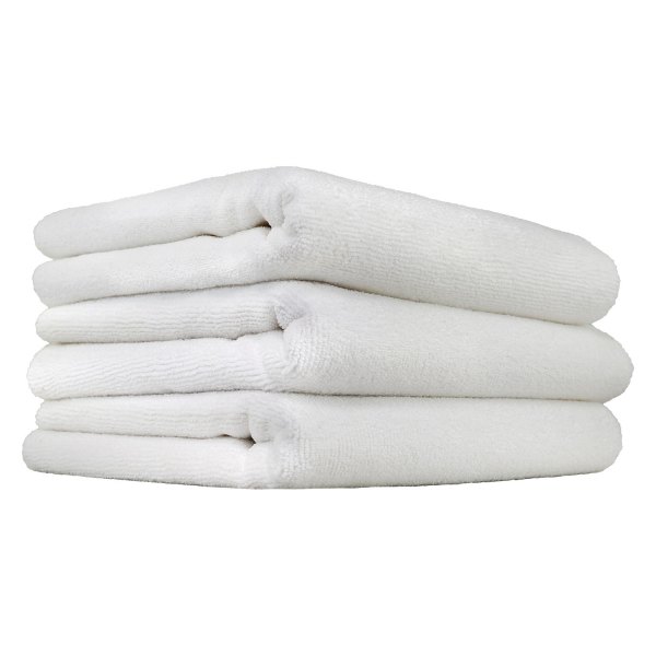 Chemical Guys® - Monster 16" x 16" White Microfiber Edgeless Towel Pack, 3 Pieces