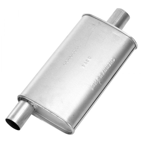 Cherry Bomb® - Turbo Classic Steel Oval Gray Exhaust Muffler