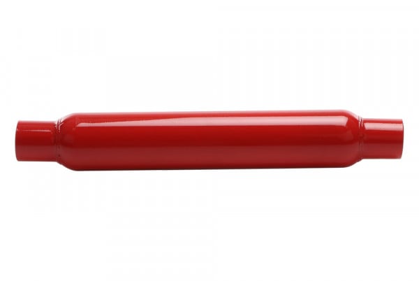 Cherry Bomb® 87510CB - Glass Pack Series Steel Round Straight Neck