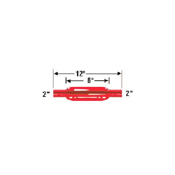Cherry Bomb® 87520CB - Glass Pack Series Steel Round Straight Neck