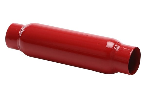Cherry Bomb® 87525CB - Glass Pack Series Steel Round Straight Neck