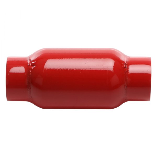 Cherry Bomb® - Glass Pack Series Steel Round Straight Neck Red Exhaust Muffler