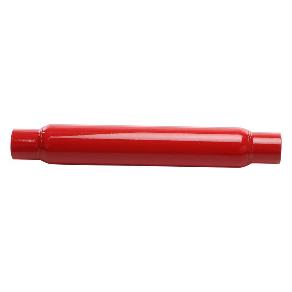 Cherry Bomb® 87529CB - Glass Pack Series Steel Round Straight Neck
