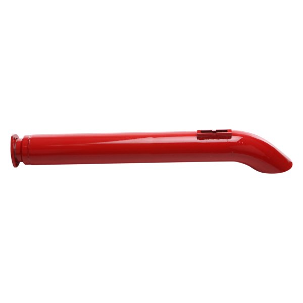 Cherry Bomb® - Glass Pack Series Steel Round Turn Down Header Red Exhaust Muffler
