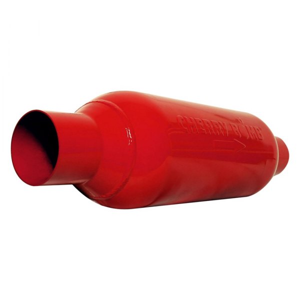 Cherry Bomb® - M-80 Aluminized Steel Round Red Exhaust Muffler