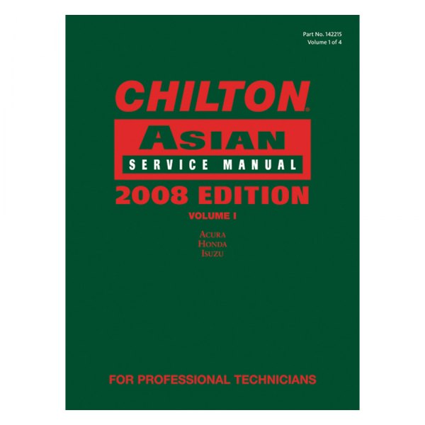 Chilton® - Asian Service Manual