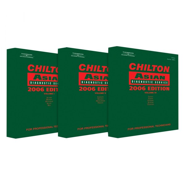 Chilton® - Asian Service and Repair Manual Set