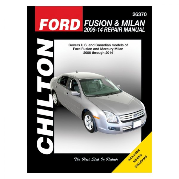 Mercury Milan Repair Manual 2006-2014 Ford Fusion